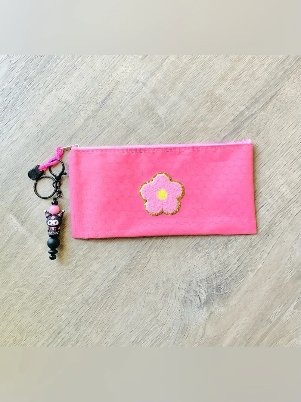 NEW📚 Homemade Crafted Bag Charm & Zippered Pouch OS